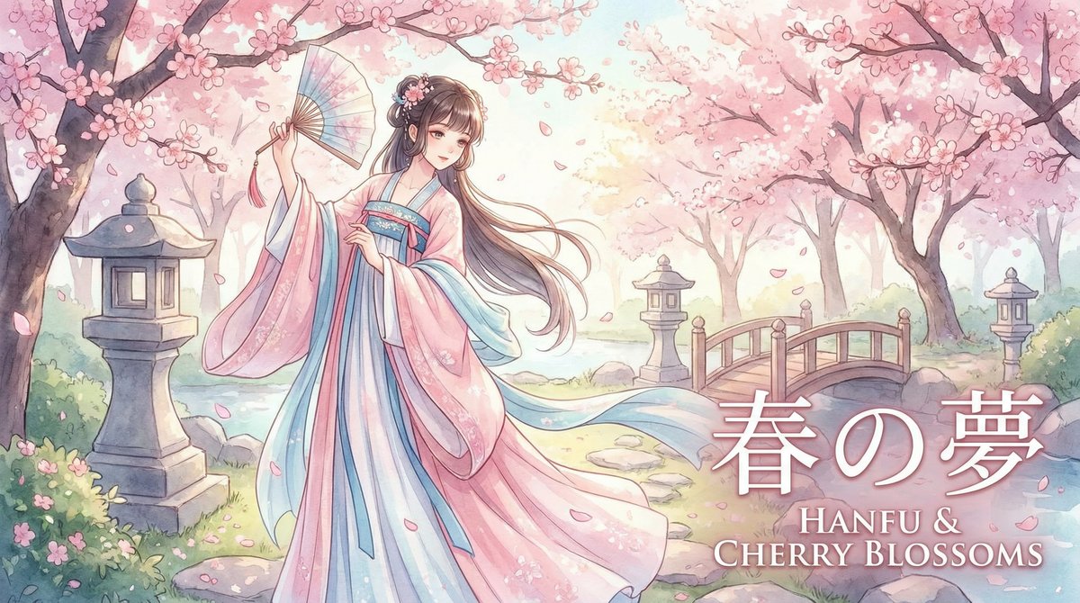 每日大赛汉服写真视频分享